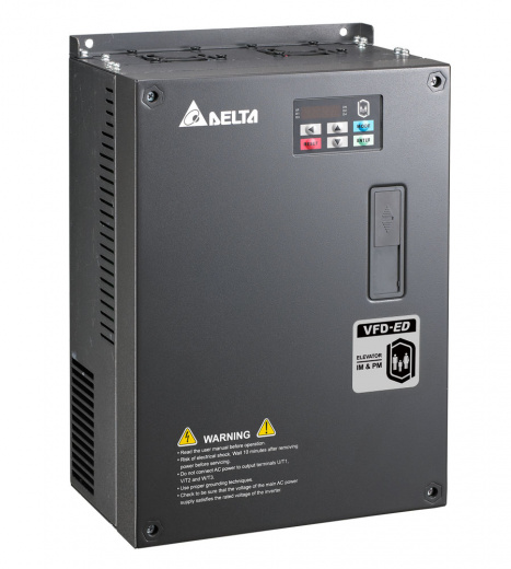 Лифтовые преобразователи частоты Delta Electronics VFD075ED43S (7.5кВт 3ф 400В) серии VFD-ED