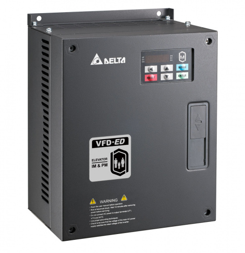 Лифтовые преобразователи частоты Delta Electronics VFD040ED43S (4кВт 3ф 400В) серии VFD-ED